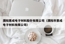 濮阳惠成电子材料股份有限公司（濮阳市惠成电子材料有限公司）
